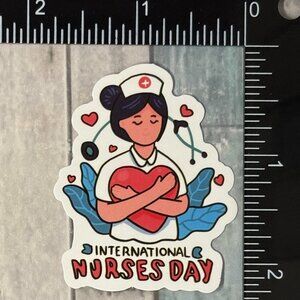 🌀10/$10🌀 Healthcare Nurse Doctor Reusable Waterproof Vinyl Sticker Decal